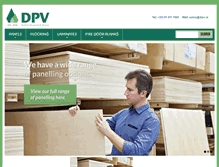 Tablet Screenshot of dpv.ie